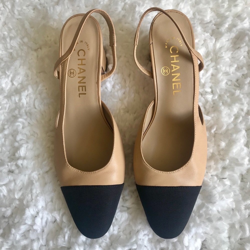 Chanel slingbacks